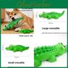 Latex Hund Quietschspielzeug Mit Bissfestem Krokodil-Design Für Aktive Haustiere