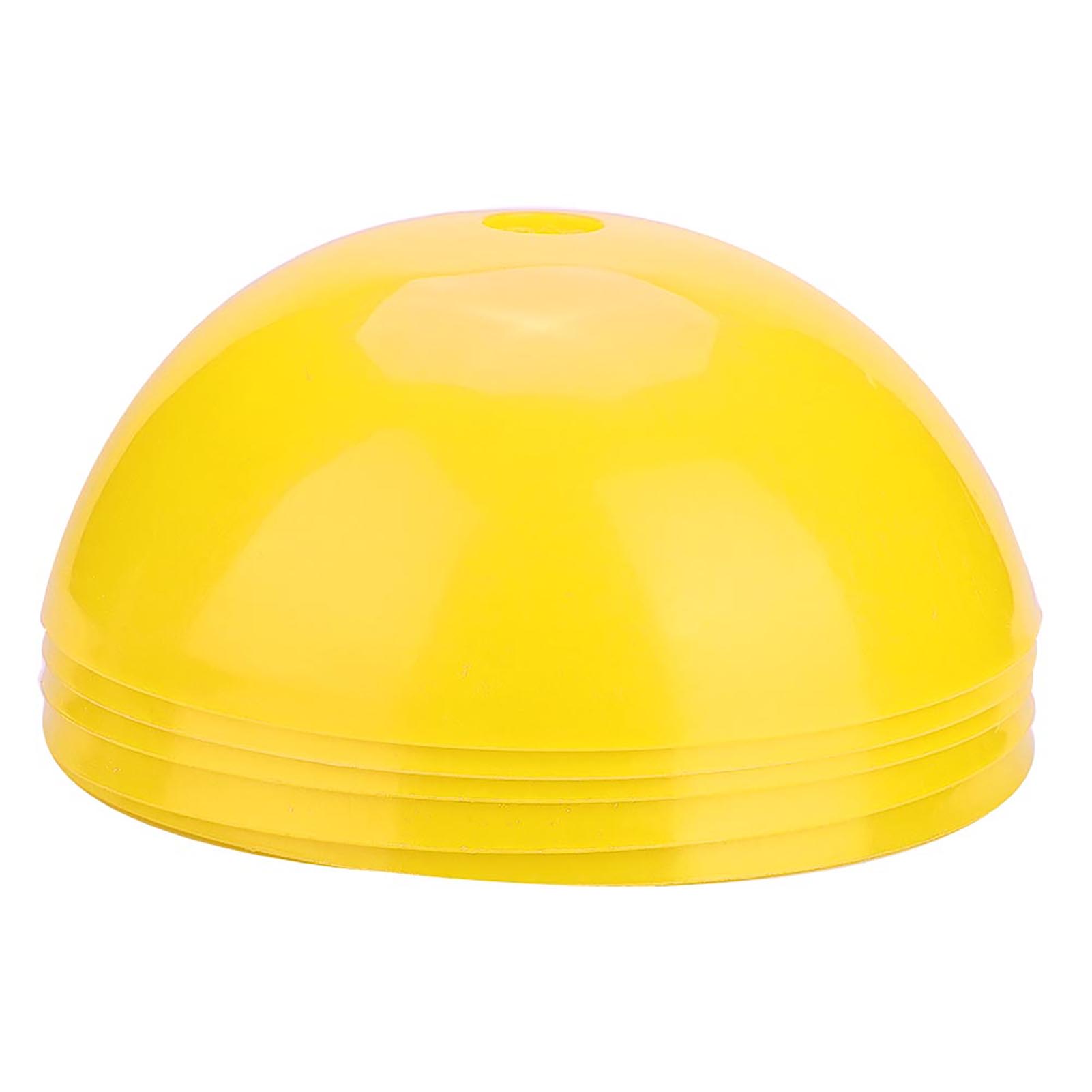 5pcs Soccer Training Cone Foot Barriers Plastic Marker Holder Accessory (Red)