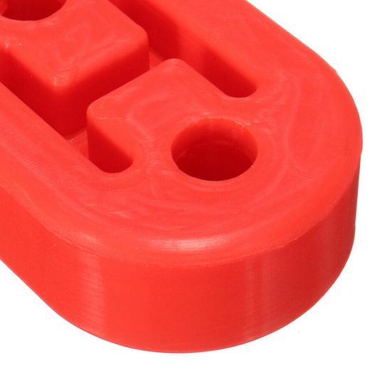 Tail Pipe Mount 2 Holes High Strength Rubber Exhaust Tail Pipe Holder for