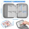 10 Pages 80 Card Slot Card Pack Portable Card Storage Bag with Zipper Large Capacity Game Card Holder Collection Book for Adult
