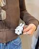 Trendy Miffy Magnetic Anti-Drop Phone Case for iPhone 17/16 Pro Max - Grey/White
