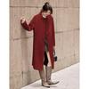 Timeless Elegance Women's Mid-Length Wool Blend Coat