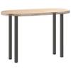 Vidaxl Nogi Do Stolika Kawowego, 4 Szt., Antracyt, 72-74 Cm, Stal