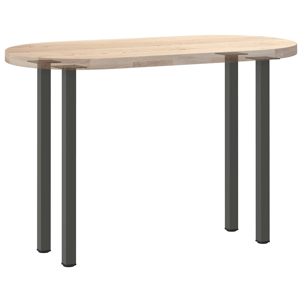 Vidaxl Nogi Do Stolika Kawowego, 4 Szt., Antracyt, 72-74 Cm, Stal