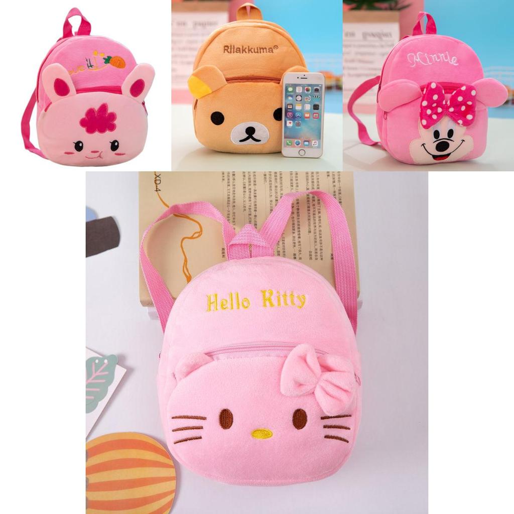 Adorable Kids Children Plush Mini Backpack For Kindergarten Students And Outdoor Adventures
