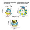 Seaside Vacation: Cute Cat, Adorable Dog, and Clever Unicorn Brooch Set