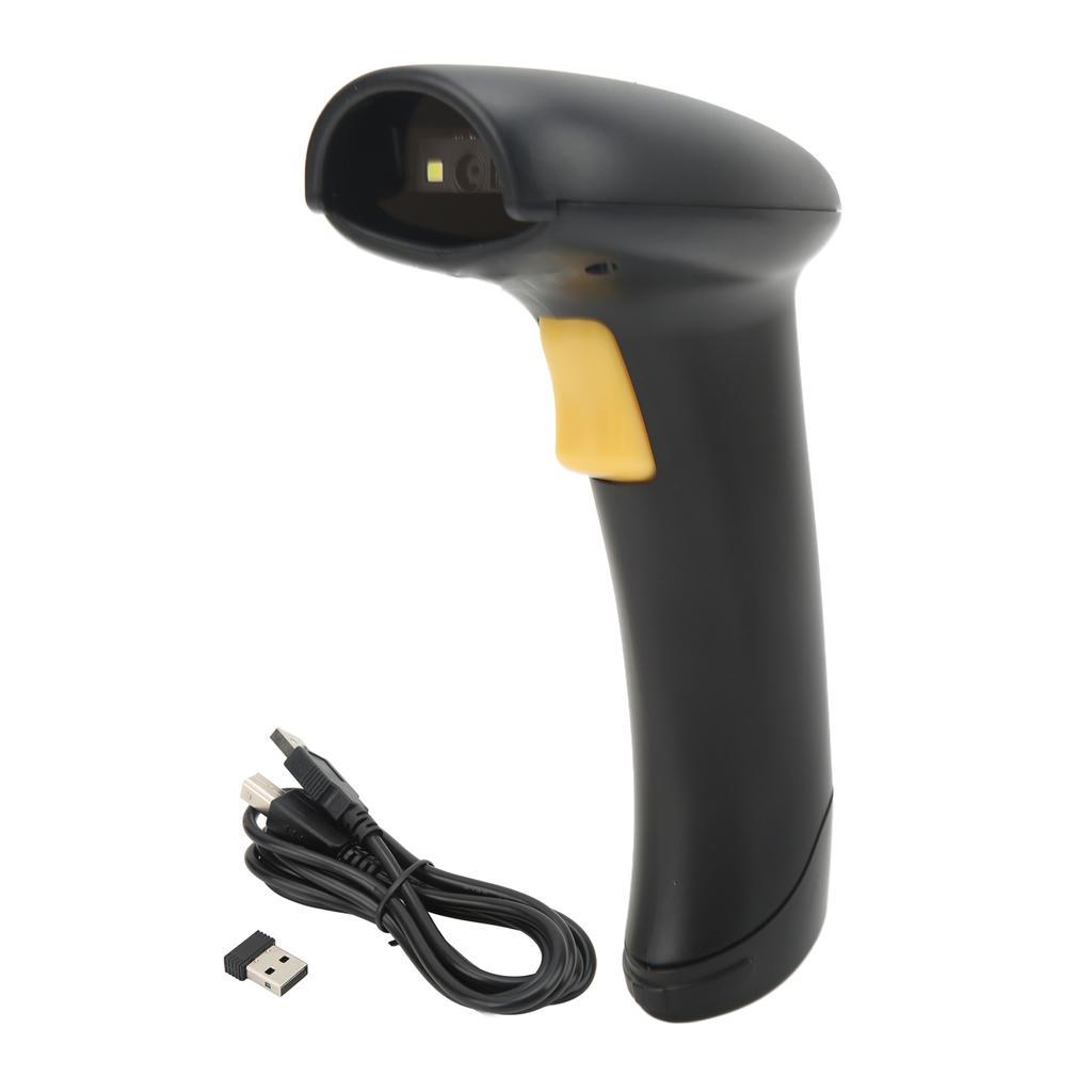 Wireless Barcode Scanner 3 In 1 USB Wired Handheld ABS Housing Offline Upload 2D QR CodeScanner for Supermarket