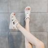 Fashion GKTINOO Genuine Leather Wedges Sandals For Women High Heels Platform Sandals Summer Casual Shoes 2025 Sandalias Mujer