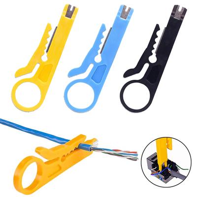 1 adet tel striptizci bıçak Crimper pense sıkma aracı kablo sıyırma tel kesici çok araçları kesim hattı çok fonksiyonlu el aletleri