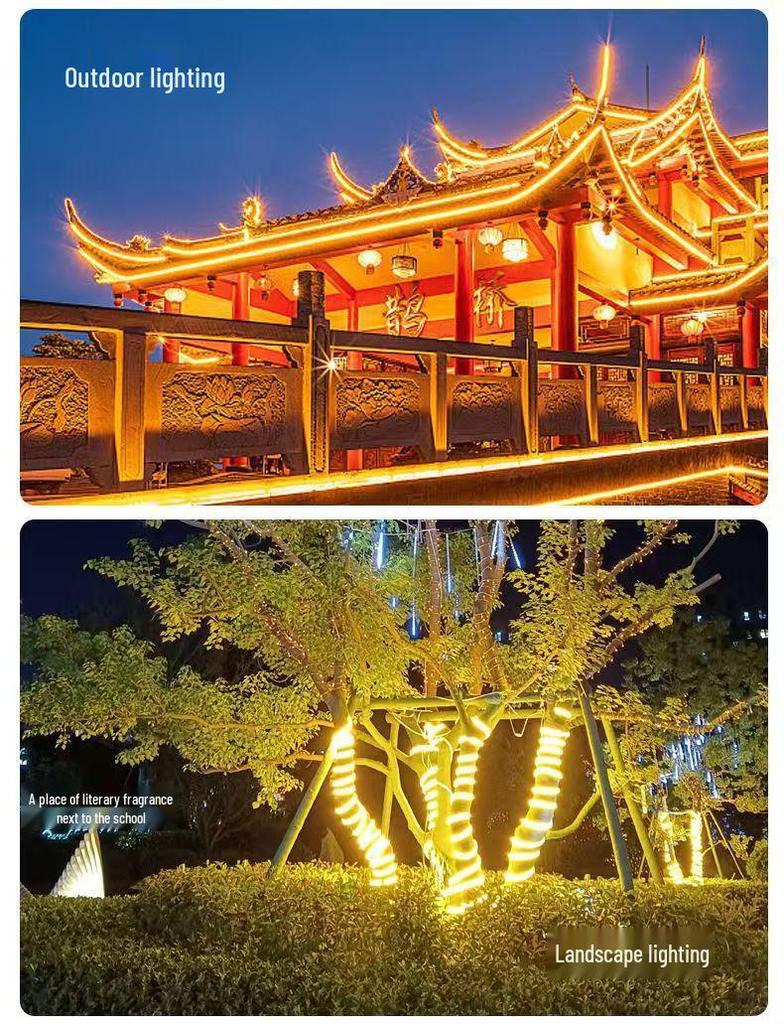Solar LED Light System: 12V/24V/36V for Outdoor Signs & Strips