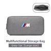 BAGV1 2026 Car Sticker Car Digital Storage Bag USB Data Cable Organizer Accessories For BMW M Performance 1 2 3 4 5 7 Series X1 X2 X3