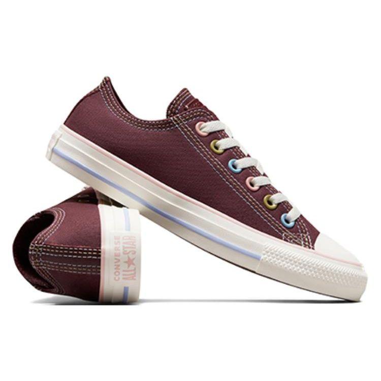 Converse Chuck Taylor All Star Classic Durable Breathable Low Top Canvas Shoes Women Sneakers Brown A04639C