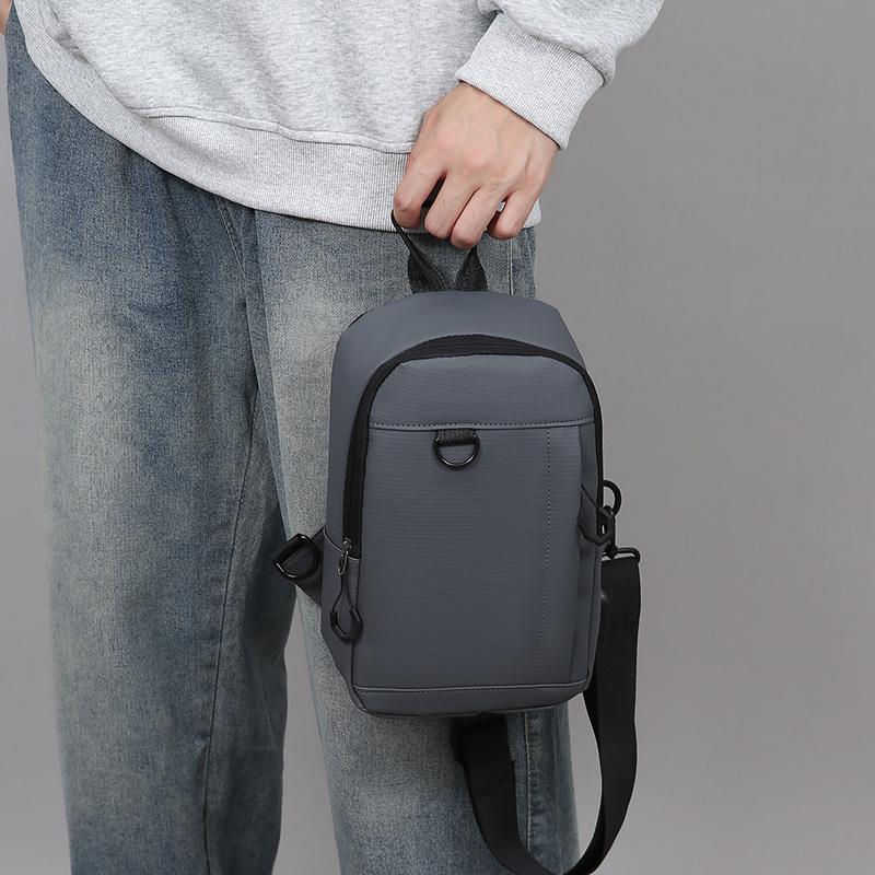 Chest Bags Men's One Shoulder Crossbody Bag Large Capacity Outdoor Sports Leisure Fashion Small Shoulder Bag Backpack