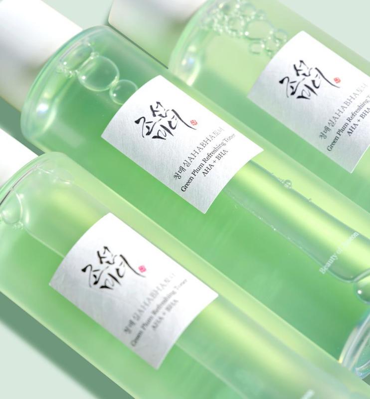 Beauty of Joseon AHA+BHA Toner 150ml | Exfoliating Toner with Green Plum