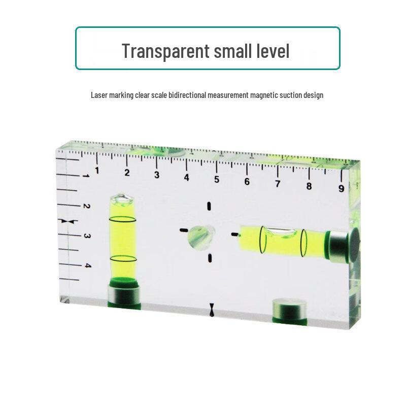 Upgraded T-Shaped Magnetic Bubble Level Ruler