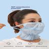 Anti-Uv Sunscreen Mask Breathable Ear Cord Face Cover Scarf Hanging Ear Dust-Proof Scarves Mask Summer Dust-Proof Veil