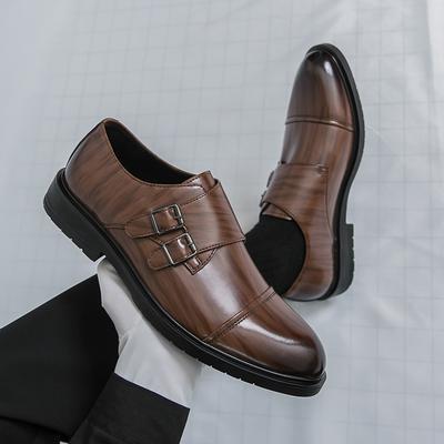 Klassische Herren Formelle Lederschuhe Schwarz Braun Lässig Bequem Business Büro Spitzschuhe Lederschuhe Gesellschaftsschuhe