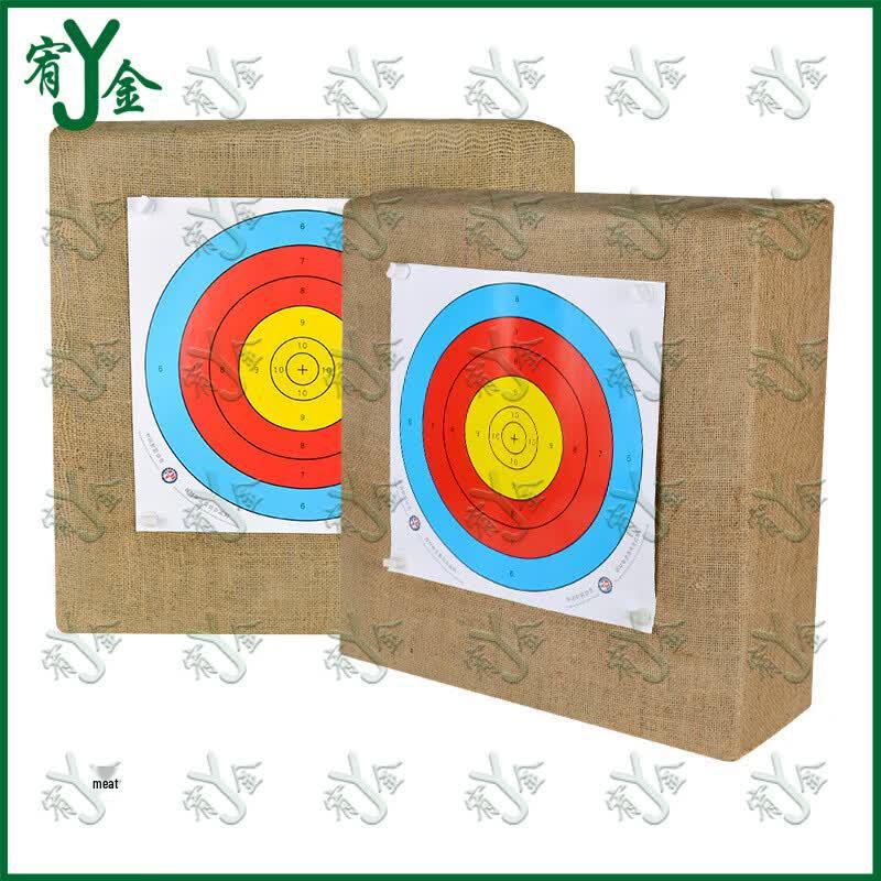 Thickened Square Straw Archery Target