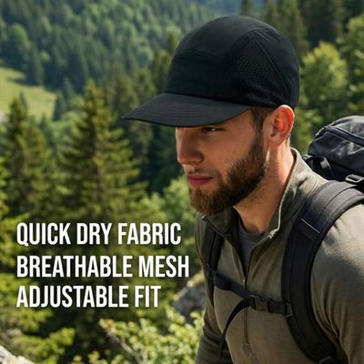 Gorra de Running de Secado Rápido para Hombres y Mujeres, Gorra Refrigerante UPF 50+, Gorra de Béisbol Fina, Gorra Deportiva de Malla Ligera y Transpirable