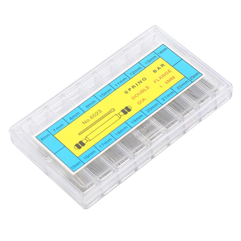 Metal Watch Spring Bar 6-23mm Watch Strap Link Pin Watch Repair Tool Kit for DIY Enthusiasts