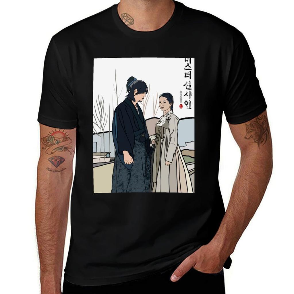 Mr Sunshine- Kdrama pop art poster T-Shirt Anti-Perspiration Workout Top