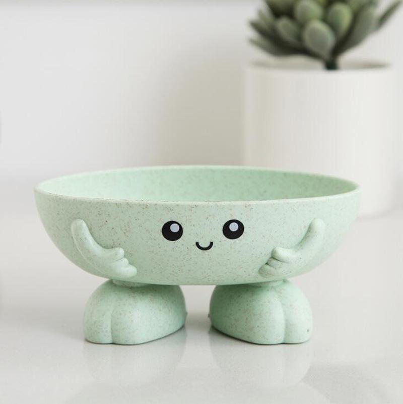 

Мультяшная мыльница Улыбка Стереоскопическая форма руки Слив для ванной Держатель для мыла Портативная мыльница Защитный чехол Аксессуары для ванной