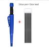 2-in-1 Solid Carpenter Pencils With Sharpener Carpenter 2.8mm Solid Mechanical Pencils Marking Tools Construction/carpenters