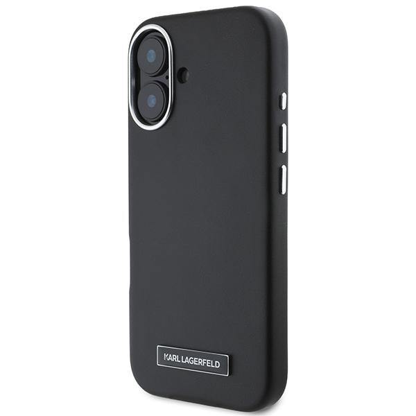 Karl Lagerfeld Klhmp16Mpgmsrpk Iphone16 Plus 6.7 Czarny/Black Hardcase Fw Metal Plate Magsafe