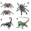 3D Animal Figure Spider Lizard Scorpion Car Sticker Car Window Glass Bumper Decal Decoration Water Resistance and High Viscosity