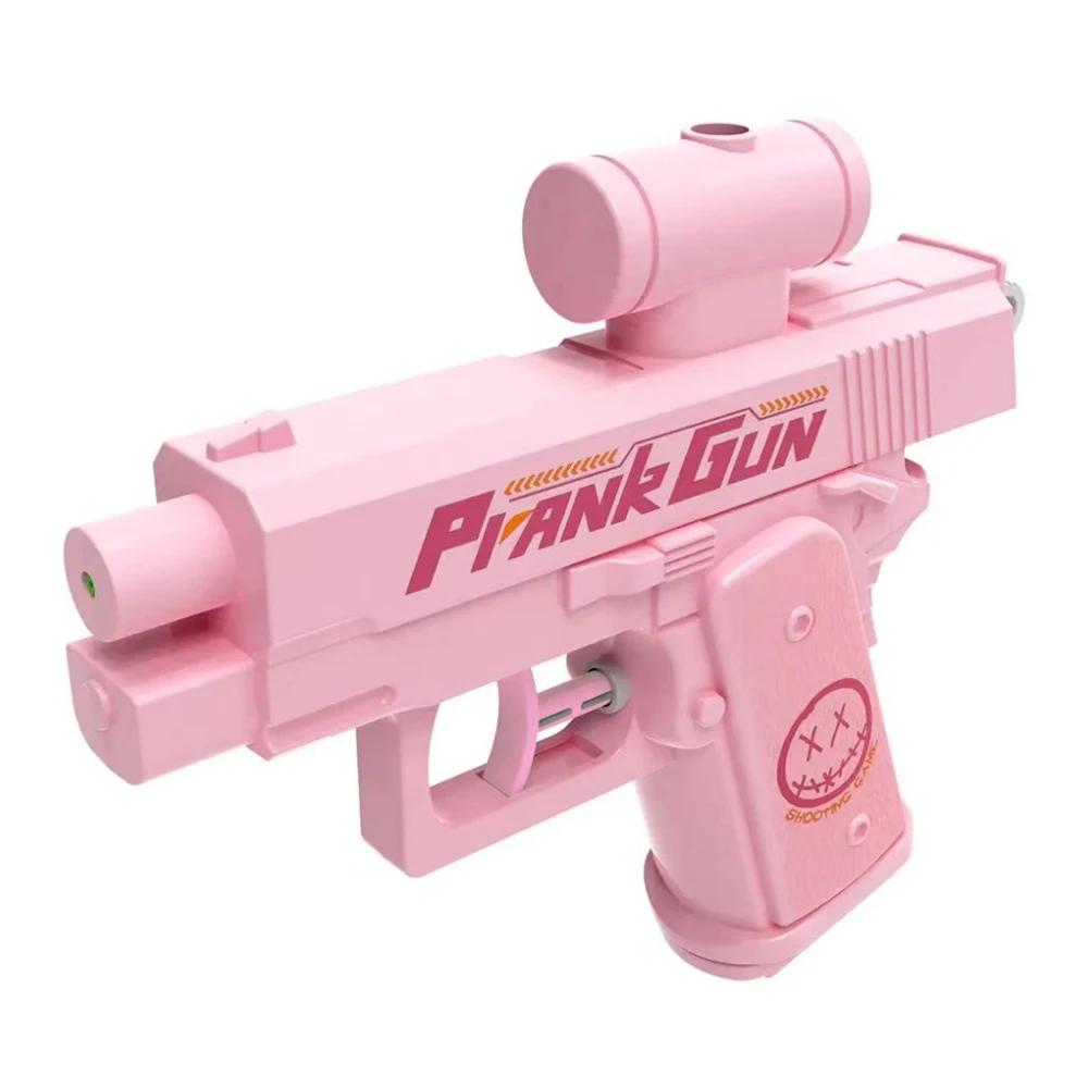 Non-Toxic Creative 2-Way Water Spray Gun Reverse Splash Toy For Prank Press Spray Squirt Gun Double Directional Water Gun Fun Outdoor Toy