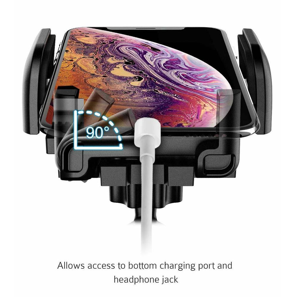 Car Cell Phone Mount Holder Dashboard Windshield CD Slot Stand 360 Rotation