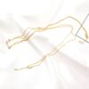 Yousheng Body Chain Sexy Simple Faux Diamond Inlaid Integrated Adjustable Dress Up Gift Lady Cross Bikini Belly Chain Body Jewelry Daily Wear