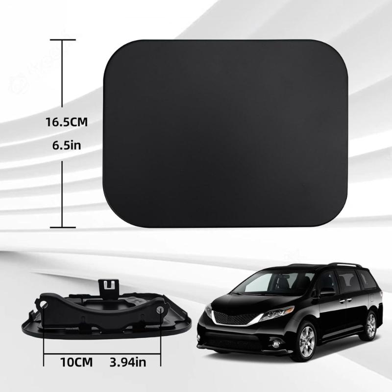 77350-08020 926-395 Fuel Filter Lid Gas Fuel Door Cover for 2011-2019 Gas Door Filler Lid Cover Replacement
