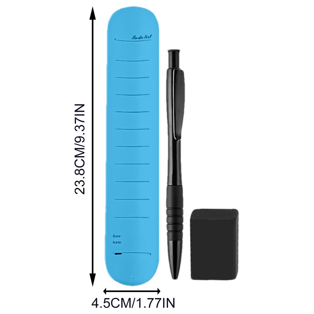 Reusable Silicone Memo Wrist Band Wearable And Waterproof To Do List Slap Bracelets Writable  Erasable Wristband For Nurses Memo