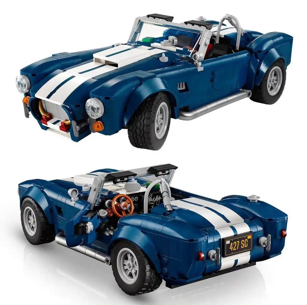 Creative New FIT 10357 Blue Sports Car Model Car, Educational Toys, Birthday Toy Gifts, Christmas, Halloween Gifts