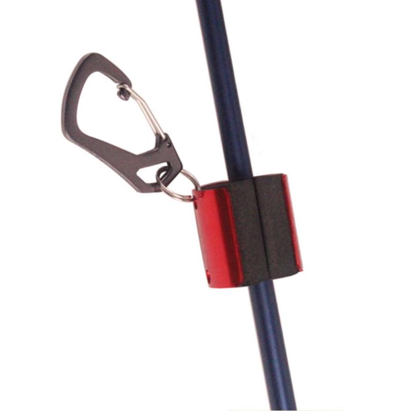 Aluminum Alloy Portable Fishing Rod Holder Telescopic Fishing Rod Hanging Clamp Device With