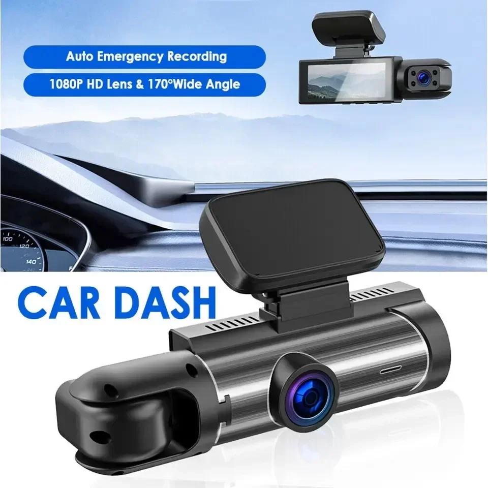 1080P Car DVR Dash Cam with WiFi, Dual Cameras, Video Recorder, Rearview Camera, Automotive Accessories