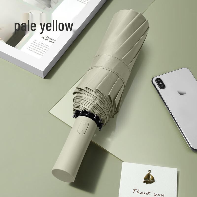 Automatic 12-Rib Windproof UV Umbrella