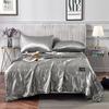 Ice Silk Cooling Summer Quilt: Solid Color, Waterproof, Air Conditioning Blanket