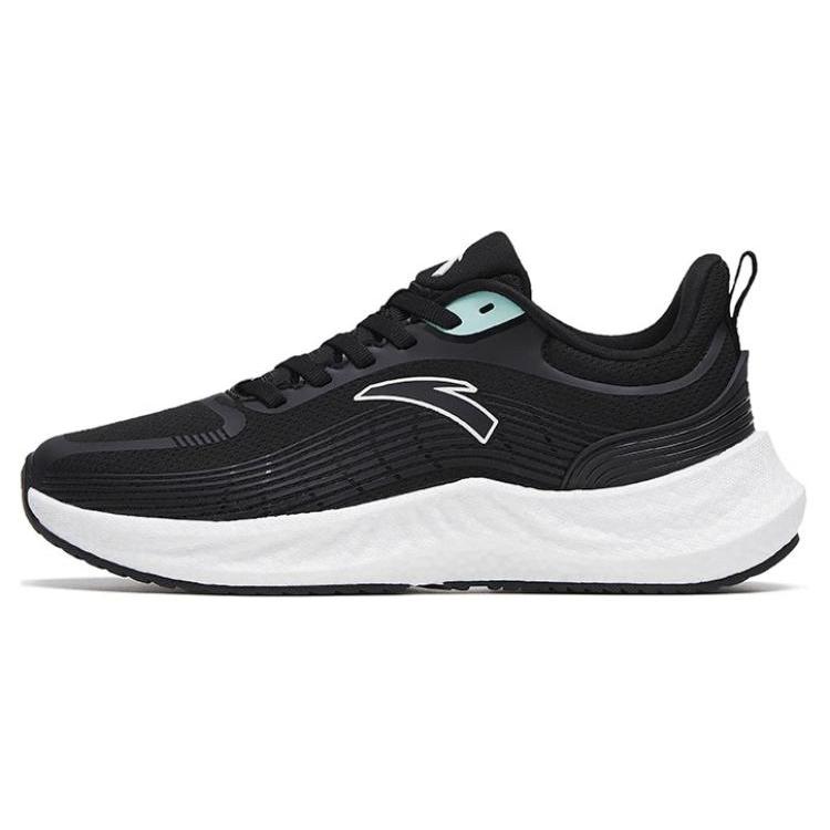 

New Anta Martian Foam Durable Breathable Low Top Running Shoes Women s Black 122315585-2 36