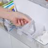 10Pcs Efficient Refrigerator Organizer Shelf Storage Dividers for Kitchen - Egg Bottle And Miscellaneous Items Fridge Organizer