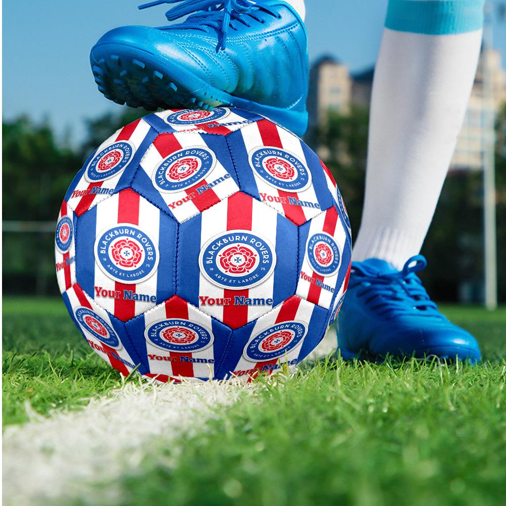 Blackburn Rovers Football Fashion Size 5 Football Wearproof Non‑Slip Soccer Ball For Sports Training Entertainment Use