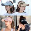 Sport Letter Baseball Cap Summer Outdoor Sunshade Breathable Sports Hat Women