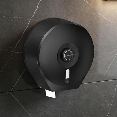 No Punching Large Roll Paper Holder Wall Mounted Toilet Paper Dispenser  Hotel Room