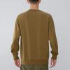 Sweatshirts Men's Dark Khaki Crew Neck Moderate Regular H39315