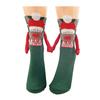 Magnetic Holding Hands Socks Novelty Funny Christmas Holding Hands Socks Xmas Stocking Stuffer Gag