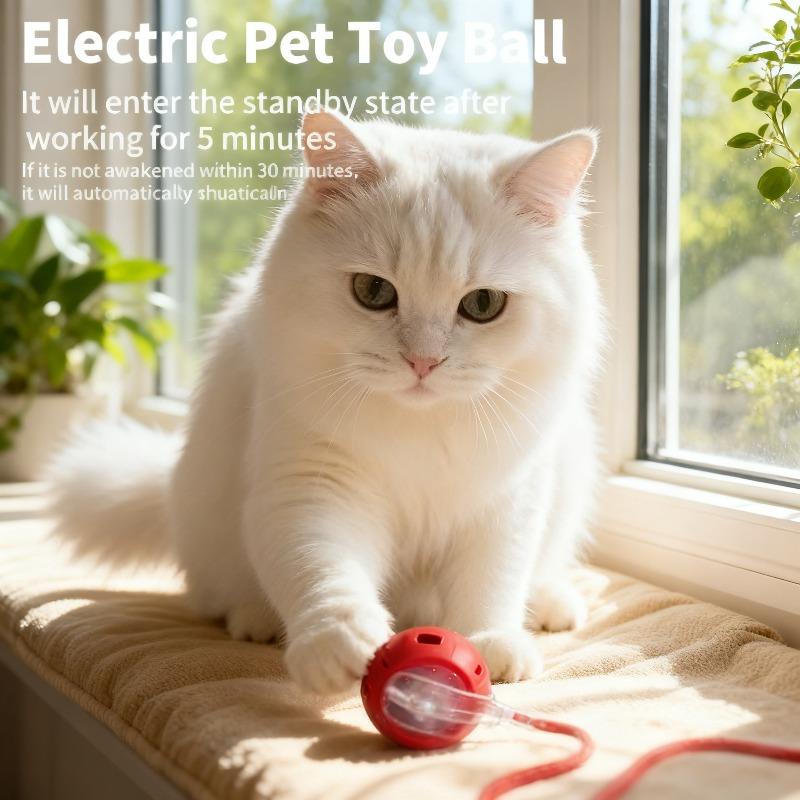 Intelligent Interactive Cat Ball Long-lasting and Durable Easy To Clean Intelligent Obstacle Avoidance Pet Dog Toys Pet Supplies