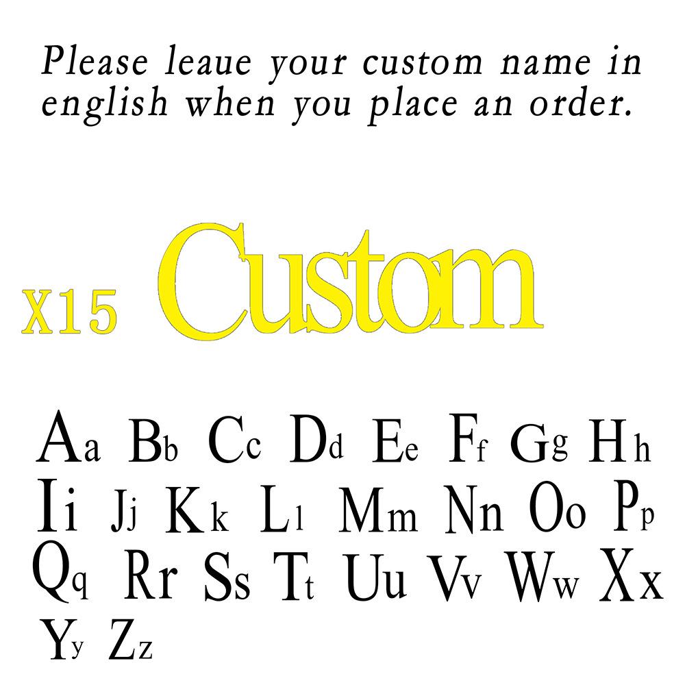 

Нишевое ожерелье с инициалами на заказ - Минималистичная подвеска из нержавеющей стали, Рождественский подарок