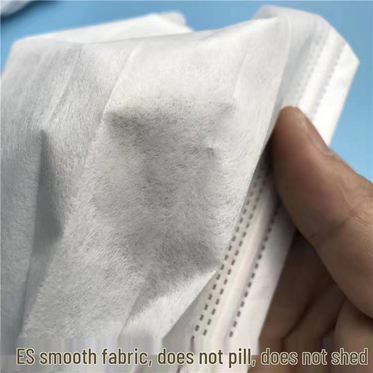 ES Dust-Free Anti-Static Cleanroom Mask, Lint-Free, Disposable, 2-Layer & 3-Layer Options, Smooth & Breathable