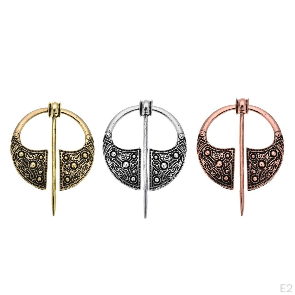Viking Penannular Brooch Buckle Clasp Clothes Fasteners Clip